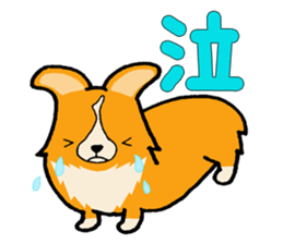A charming corgi chiro sticker #11616345