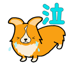 A charming corgi chiro sticker #11616345