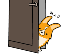A charming corgi chiro sticker #11616348