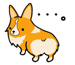 A charming corgi chiro sticker #11616352