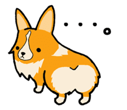 A charming corgi chiro sticker #11616352