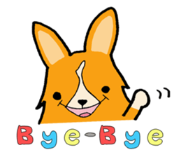 A charming corgi chiro sticker #11616356