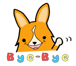 A charming corgi chiro sticker #11616356