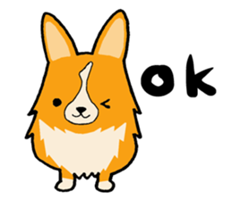 A charming corgi chiro sticker #11616358