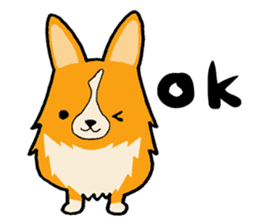 A charming corgi chiro sticker #11616358