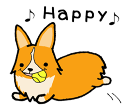 A charming corgi chiro sticker #11616361
