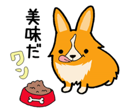 A charming corgi chiro sticker #11616363