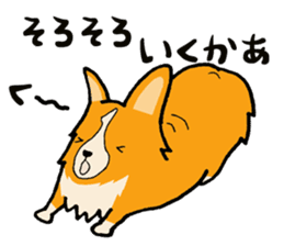A charming corgi chiro sticker #11616365
