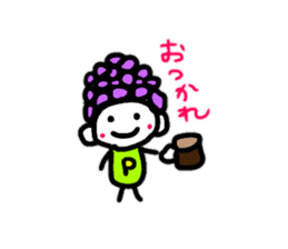 wake-chan and friends sticker #11616708