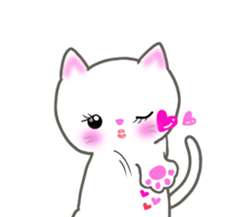 love love cats! 3 sticker #11617174