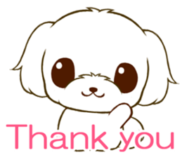 Maltese tan sticker #11617215