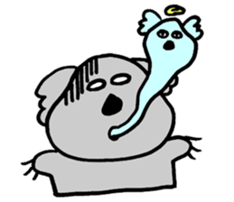 More cute koala. sticker #11617395