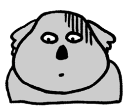 More cute koala. sticker #11617397