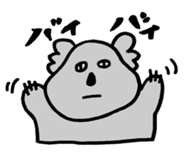 More cute koala. sticker #11617404