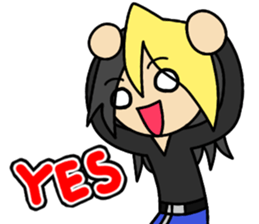 Cool Japanese boy Sticker second sticker #11618092