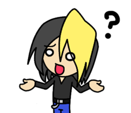 Cool Japanese boy Sticker second sticker #11618098