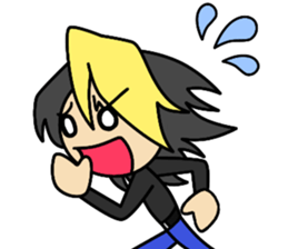 Cool Japanese boy Sticker second sticker #11618099