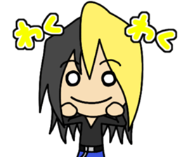 Cool Japanese boy Sticker second sticker #11618101