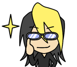 Cool Japanese boy Sticker second sticker #11618102