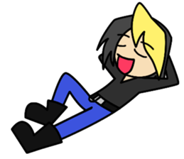 Cool Japanese boy Sticker second sticker #11618103