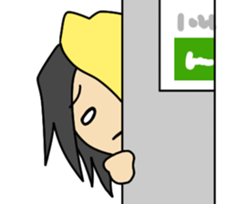 Cool Japanese boy Sticker second sticker #11618104