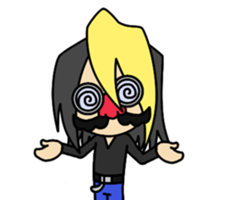 Cool Japanese boy Sticker second sticker #11618114