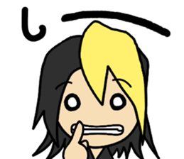 Cool Japanese boy Sticker second sticker #11618116