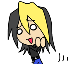 Cool Japanese boy Sticker second sticker #11618118