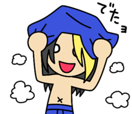 Cool Japanese boy Sticker second sticker #11618121