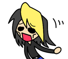 Cool Japanese boy Sticker second sticker #11618124