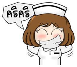 Very Happy Nurse 1 sticker #11618297
