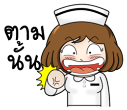 Very Happy Nurse 1 sticker #11618299