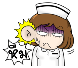 Very Happy Nurse 1 sticker #11618301