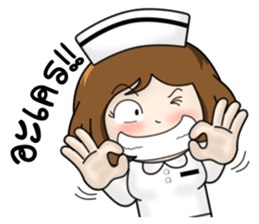 Very Happy Nurse 1 sticker #11618314
