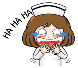 Very Happy Nurse 1 sticker #11618317