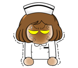 Very Happy Nurse 1 sticker #11618325