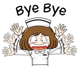 Very Happy Nurse 1 sticker #11618327