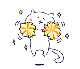 Double Chin Cat MARU sticker #11618646