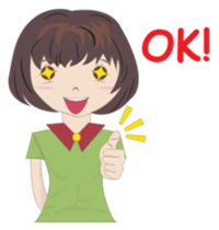 Fushigi girl sticker #11618853