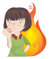 Fushigi girl sticker #11618858