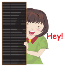 Fushigi girl sticker #11618884