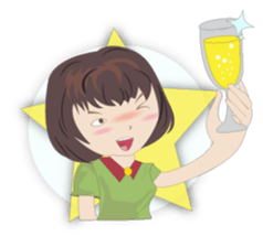 Fushigi girl sticker #11618886