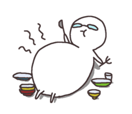 Sticker for the people of glasses2 sticker #11619611