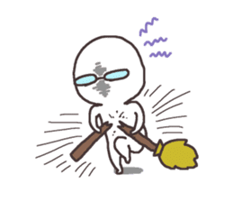 Sticker for the people of glasses2 sticker #11619615