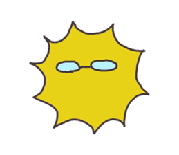 Sticker for the people of glasses2 sticker #11619625