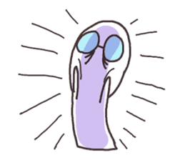 Sticker for the people of glasses2 sticker #11619626