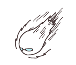 Sticker for the people of glasses2 sticker #11619641