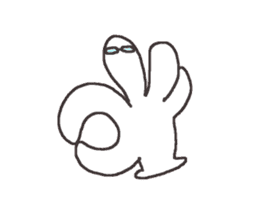 Sticker for the people of glasses2 sticker #11619646