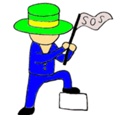 Boushi Man sticker #11619809