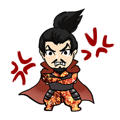 three great samurai of Sengoku period